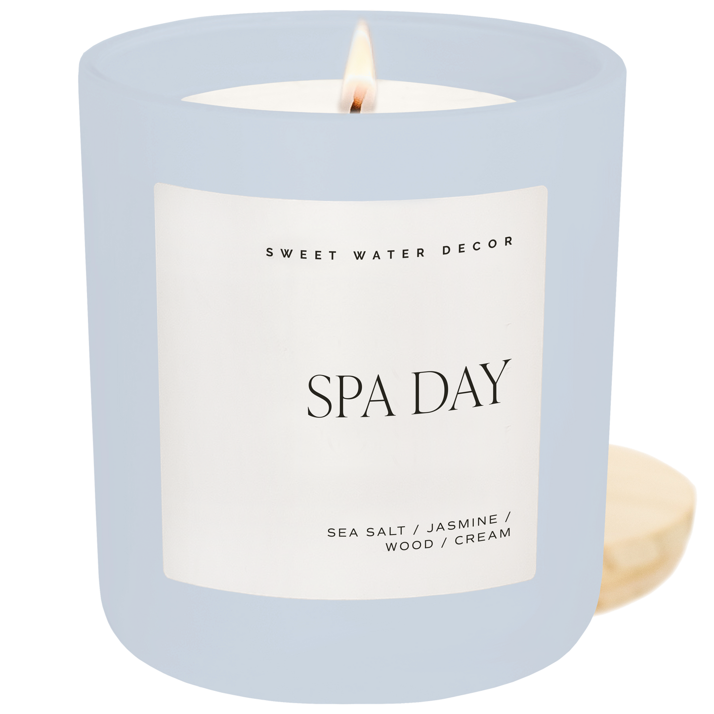 Spa Day 15 oz Soy Candle, Matte Jar