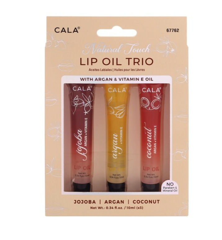 CALA LIP OIL TRIO JOJOBA ARAGAN COCONUT