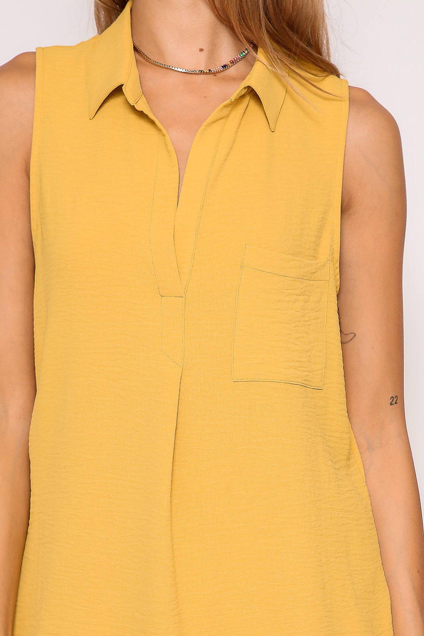 Bella Breezy Collared Tunic