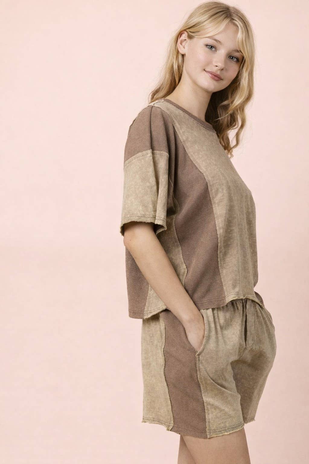 Kylie Knit Top & Shorts Set
