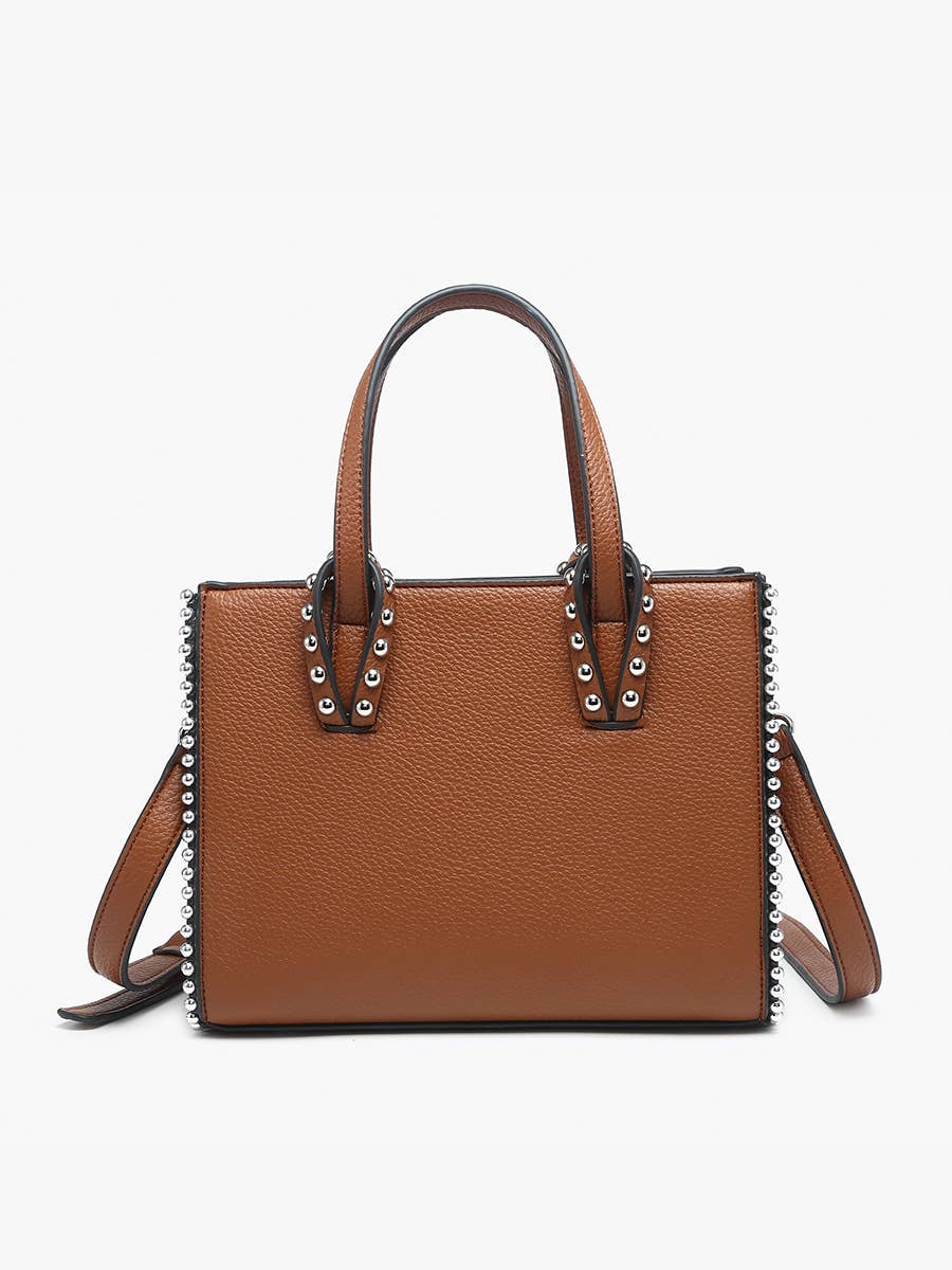 Brenda Contrast Tote w/ Long Strap