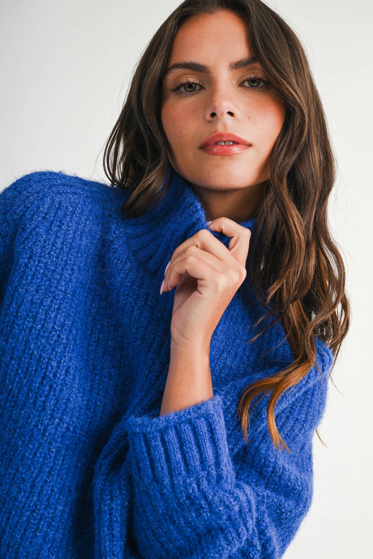Maeva Mock Neck Sweater