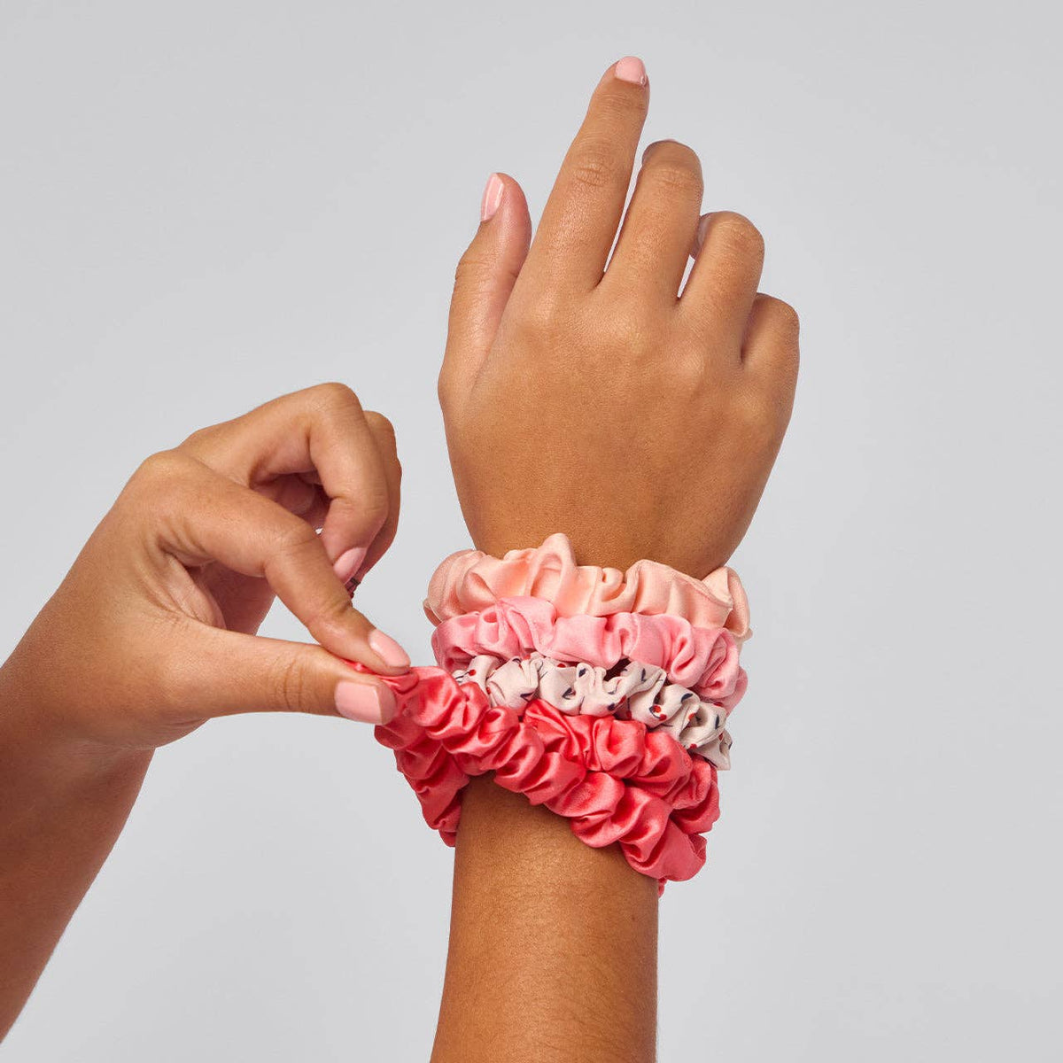 Journee Satin Scrunchies