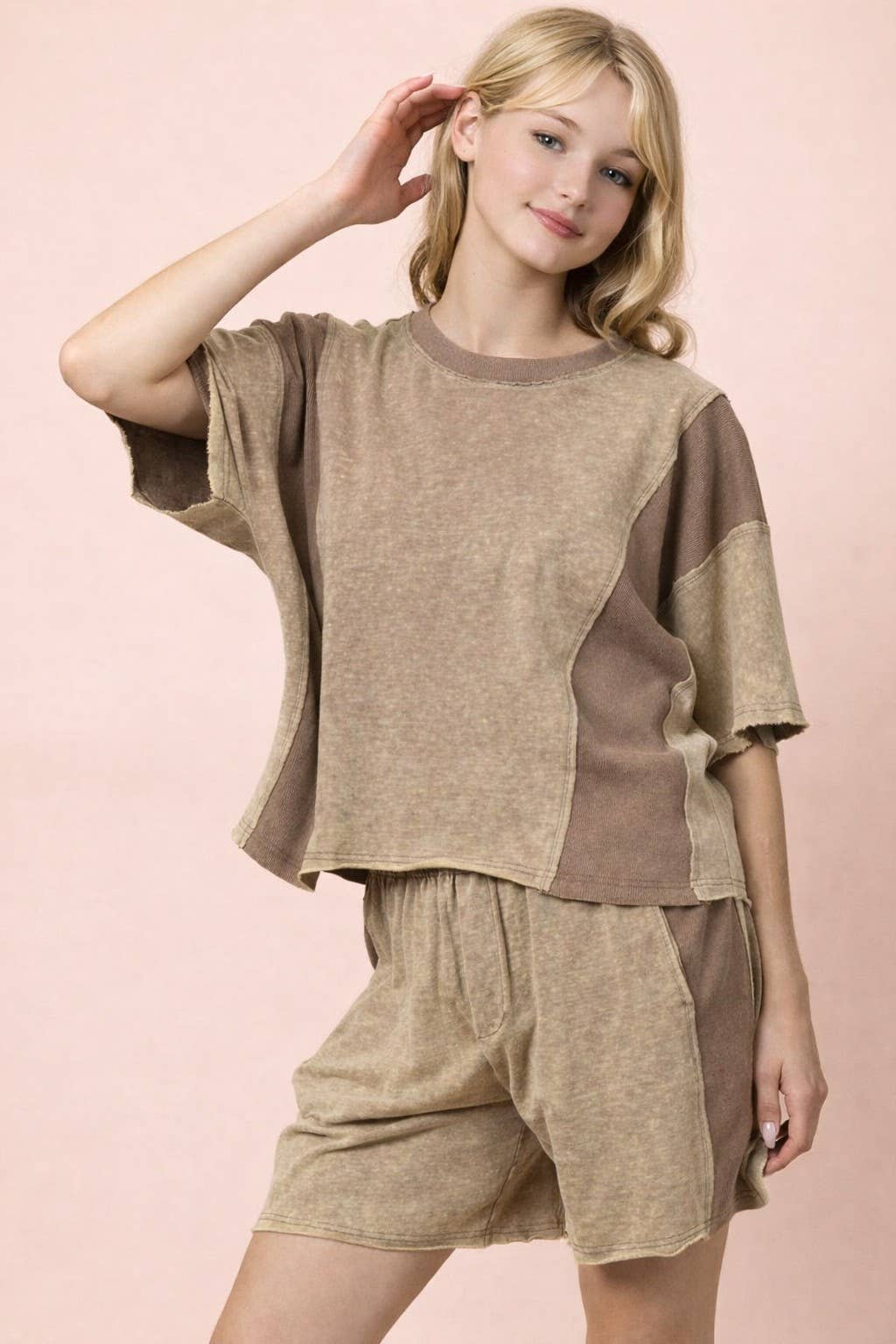 Kylie Knit Top & Shorts Set