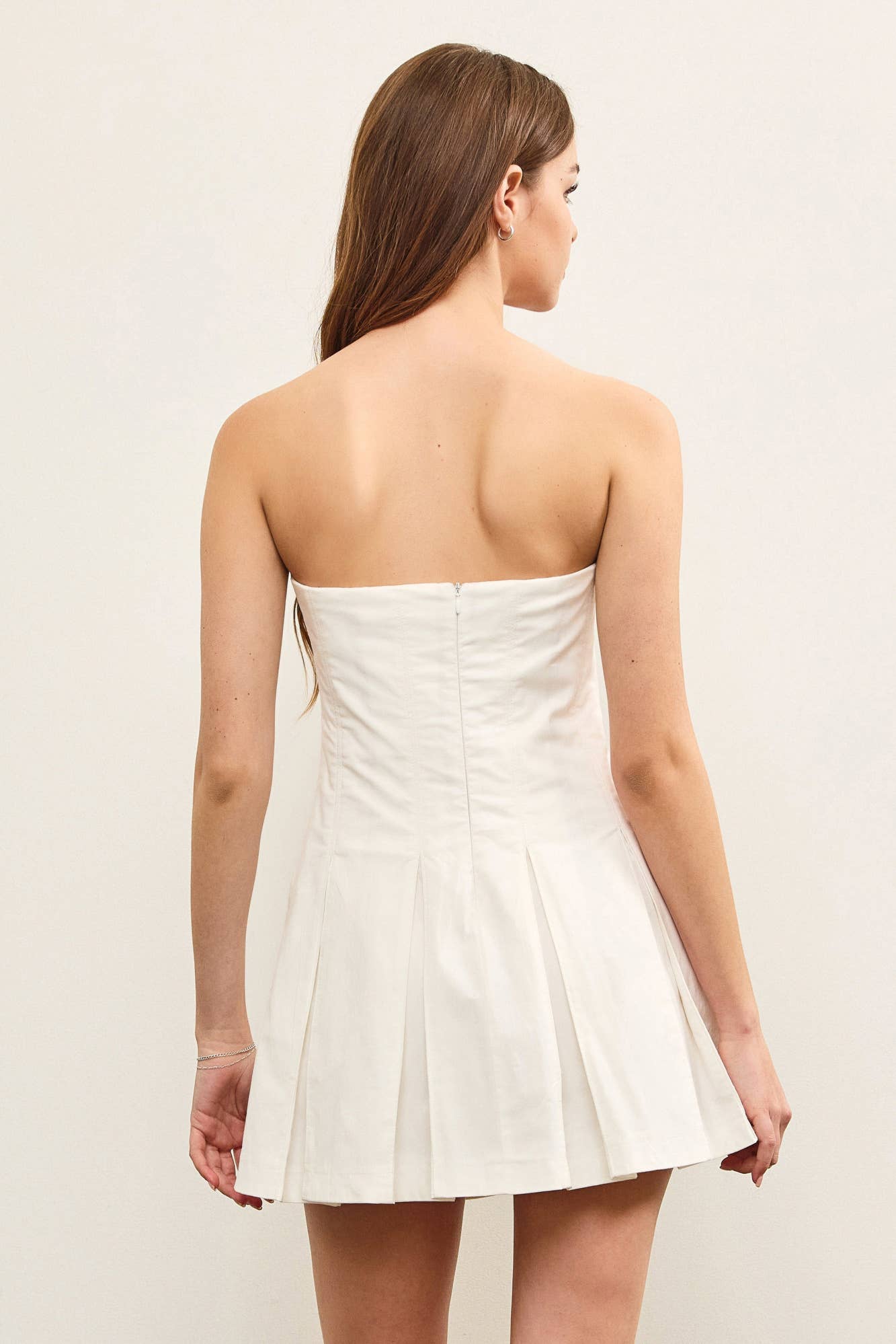 Parker Pleated A-Line Dress