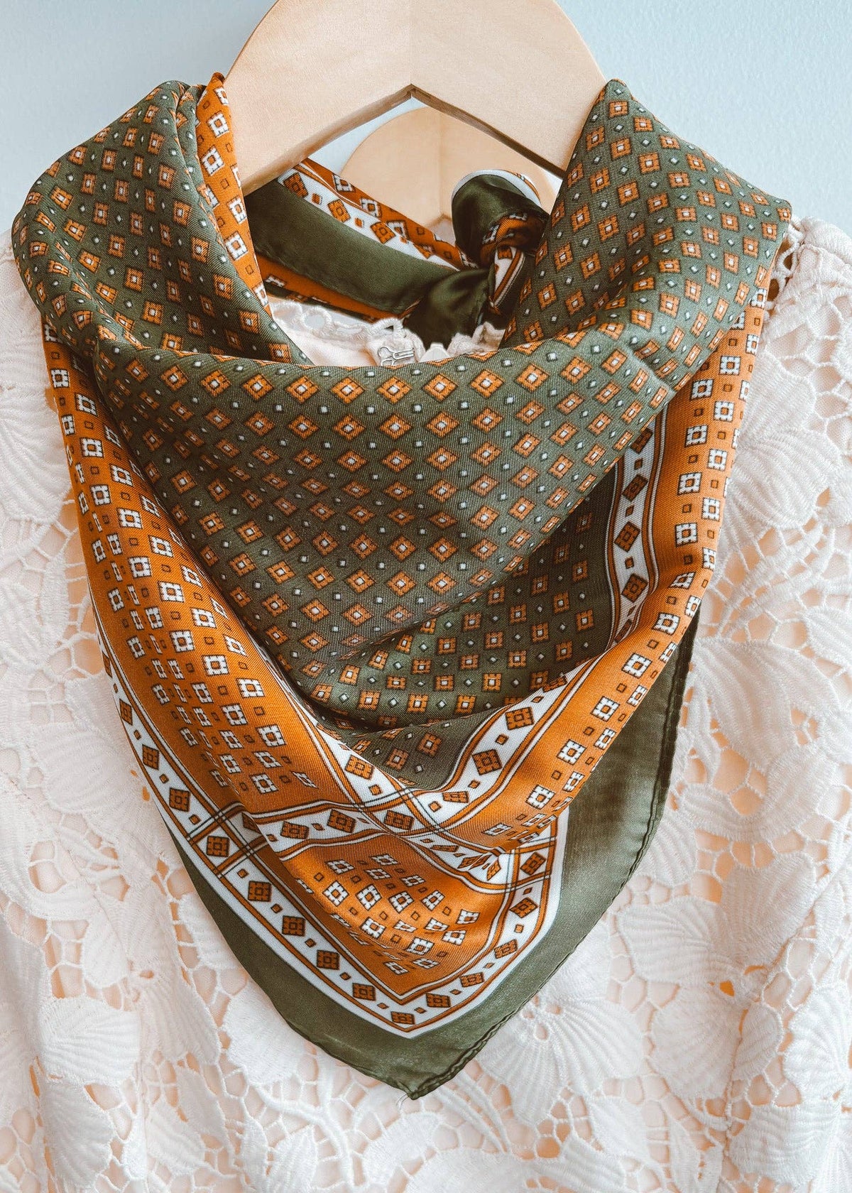 Harvest Satin Scarf