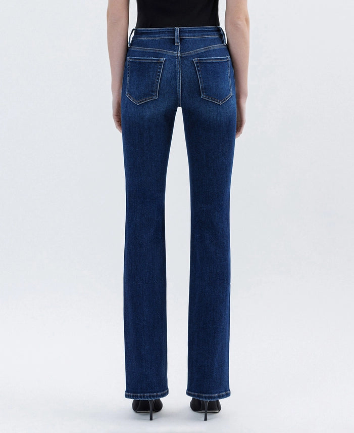 Tummy Control High Rise Full Length Bootcut Jeans
