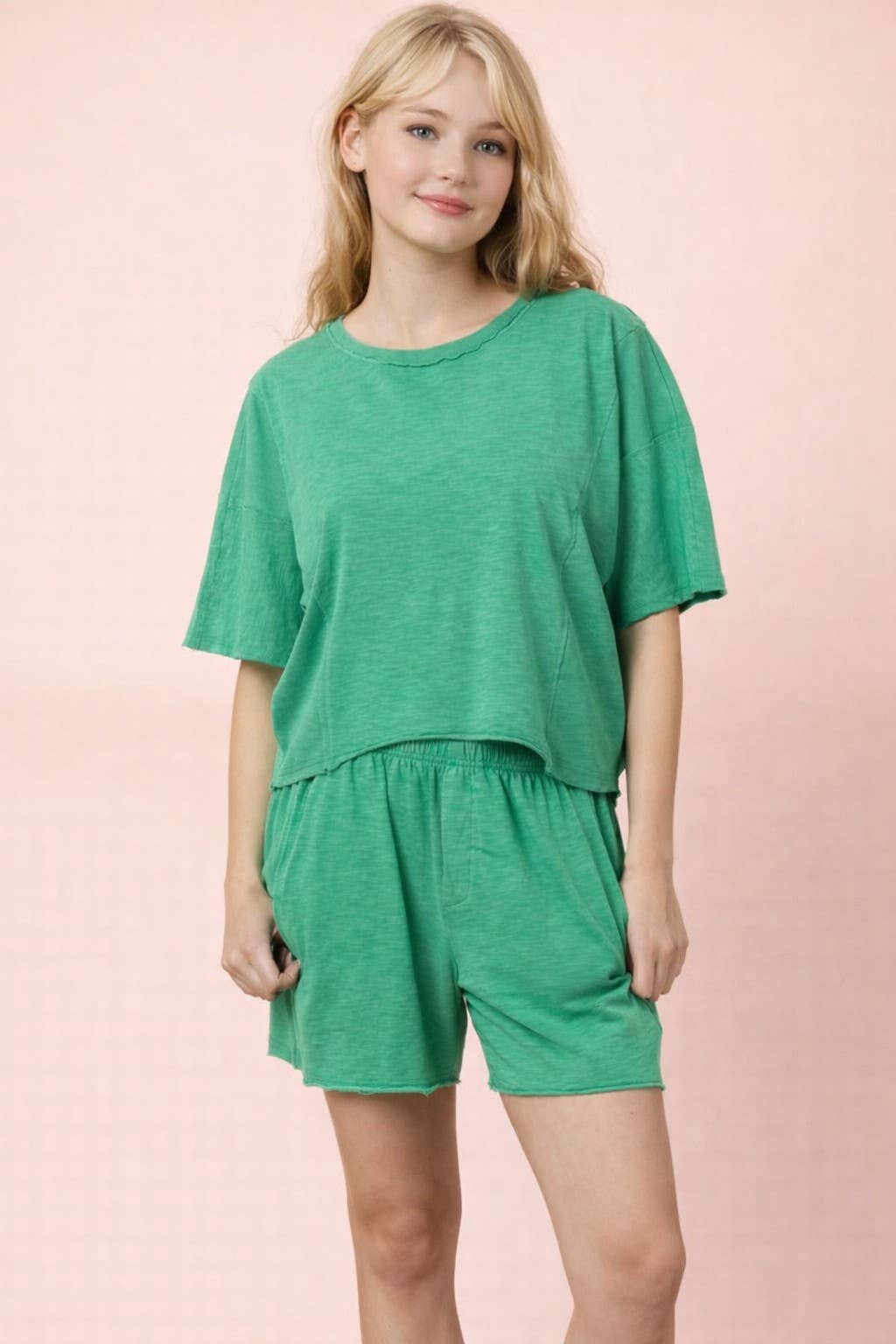 Kylie Knit Top & Shorts Set