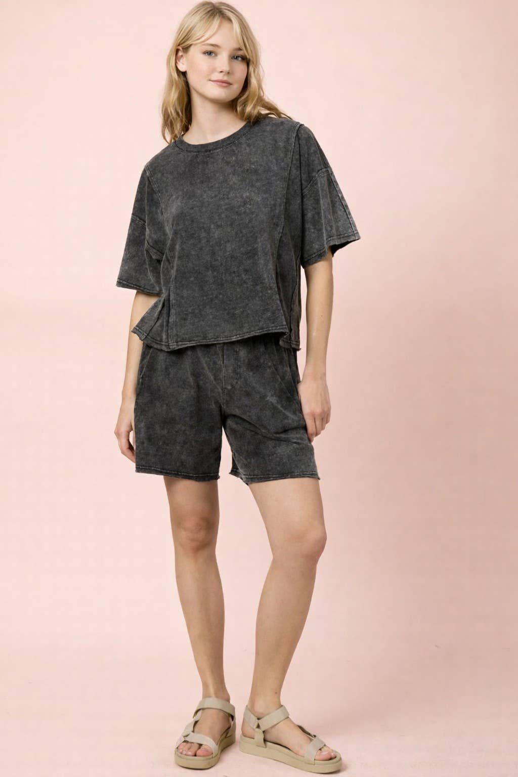 Kylie Knit Top & Shorts Set