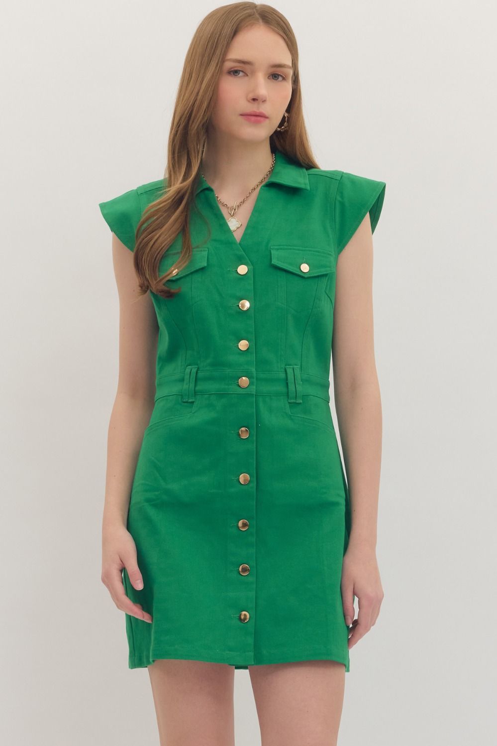 Carly Cap Sleeve Dress