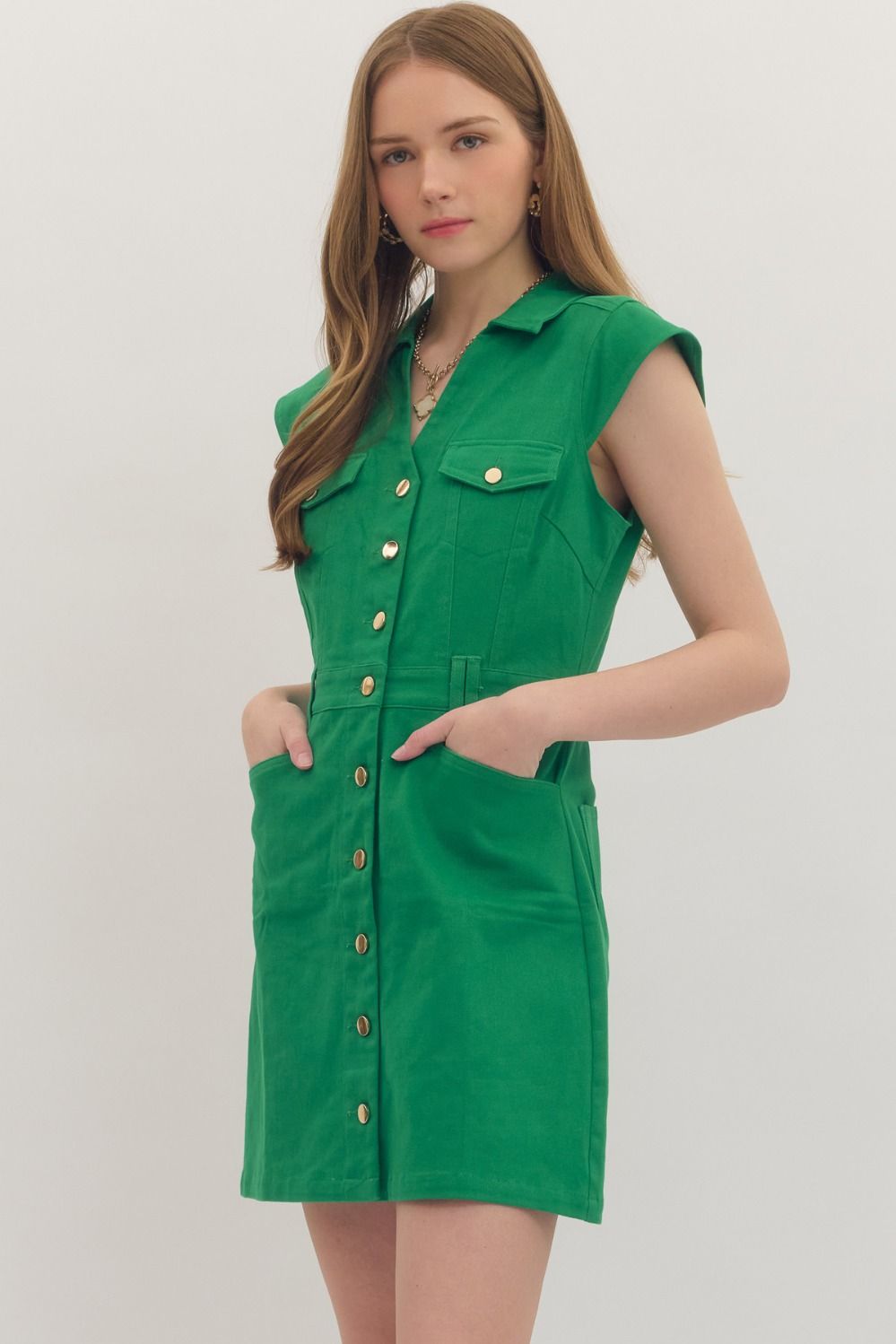 Carly Cap Sleeve Dress