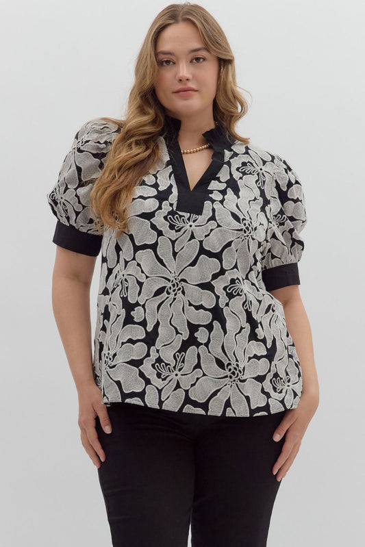 Fiona Floral Top