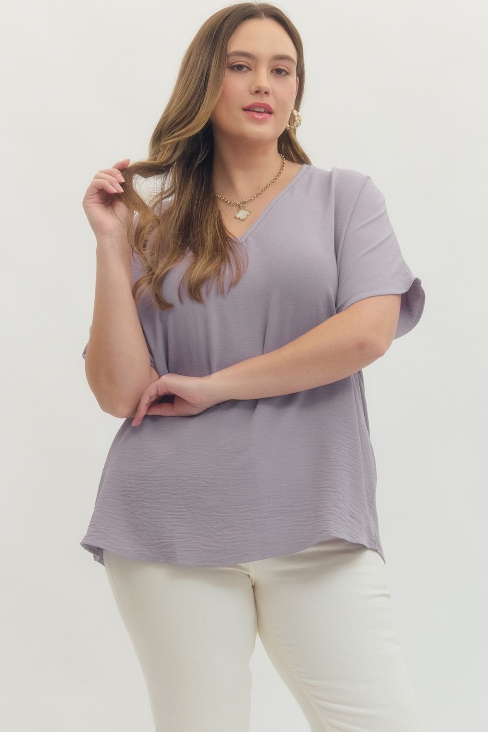 Veronica V Neck Top