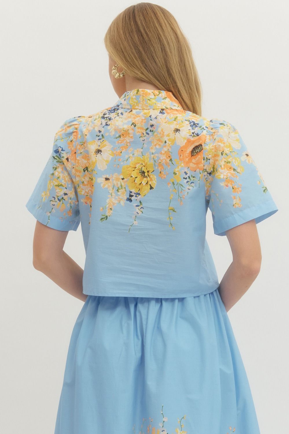 Freya Floral Short Sleeve