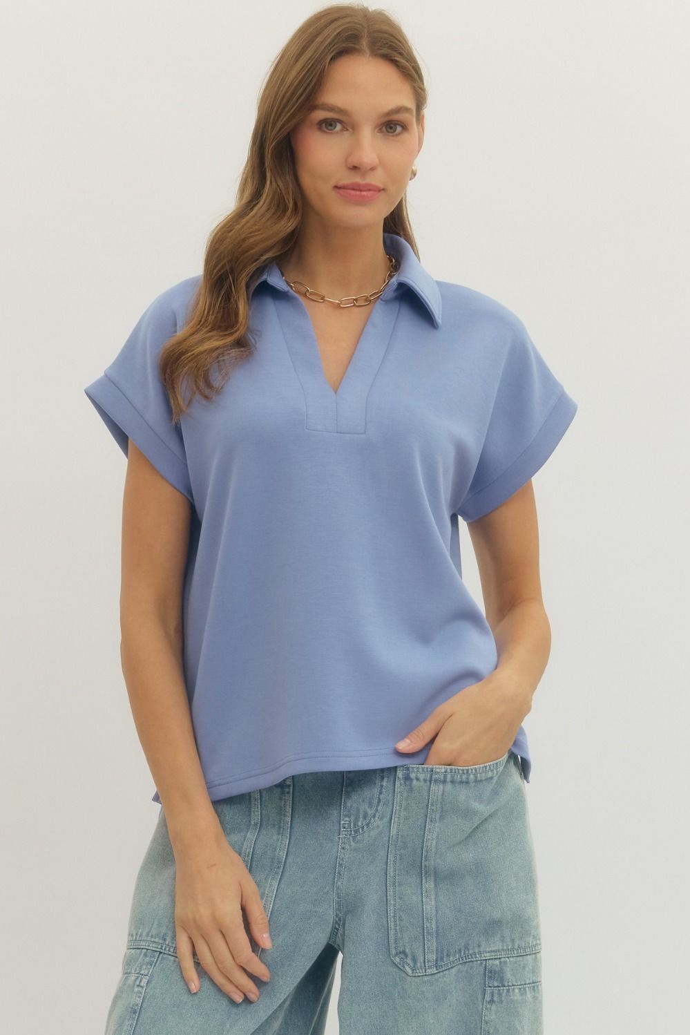 Sandy Short Sleeve Top