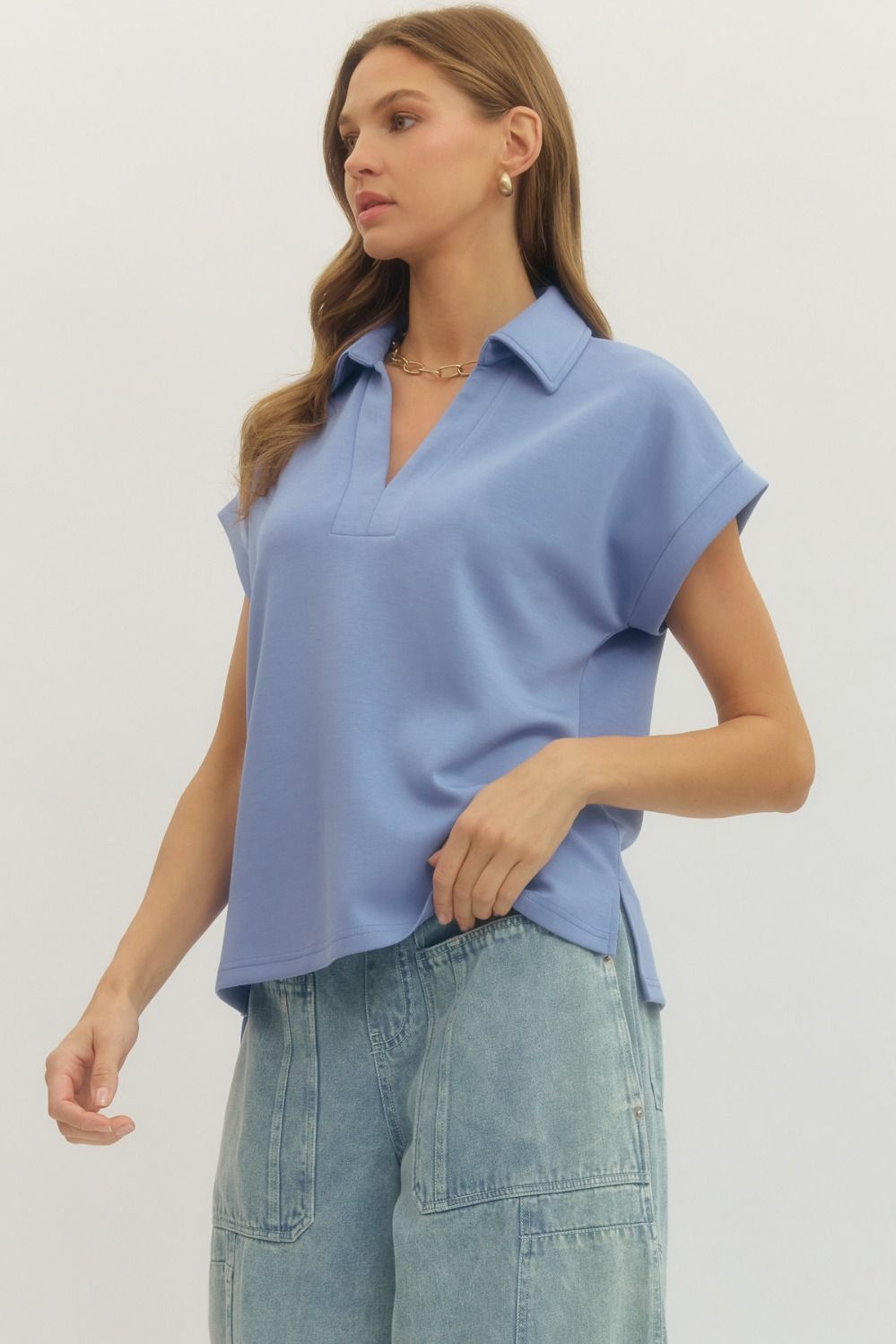 Sandy Short Sleeve Top
