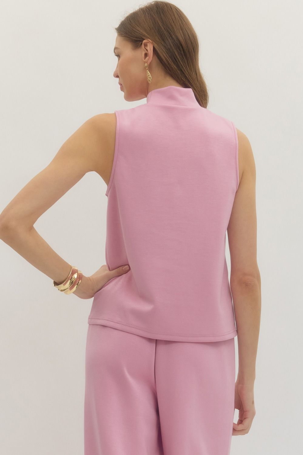 Mallory Mock Neck Top