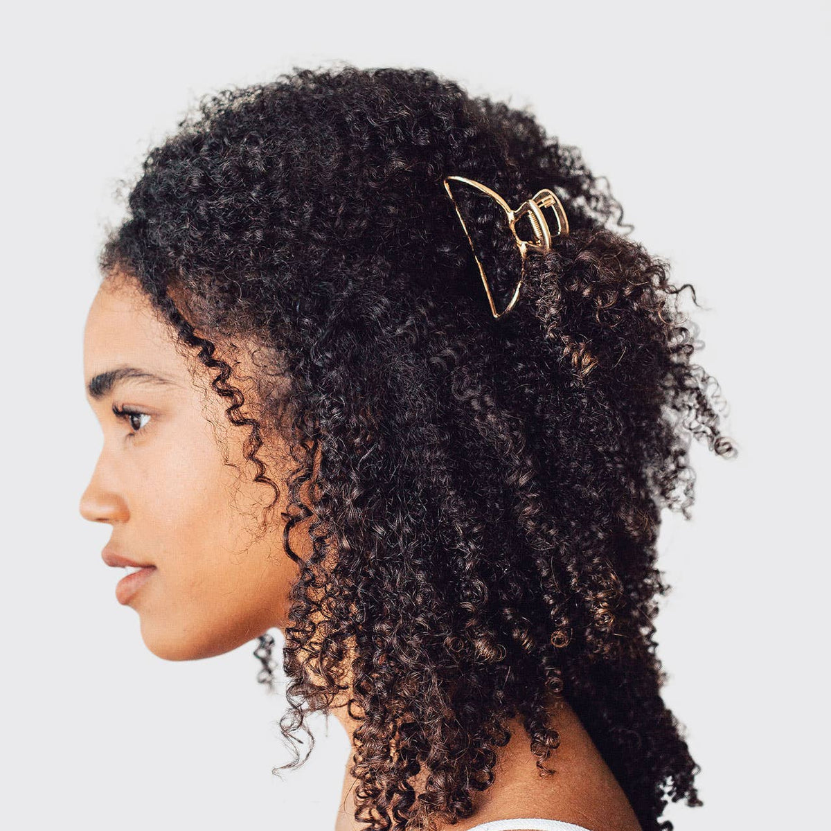 Cora Gold Claw Clip
