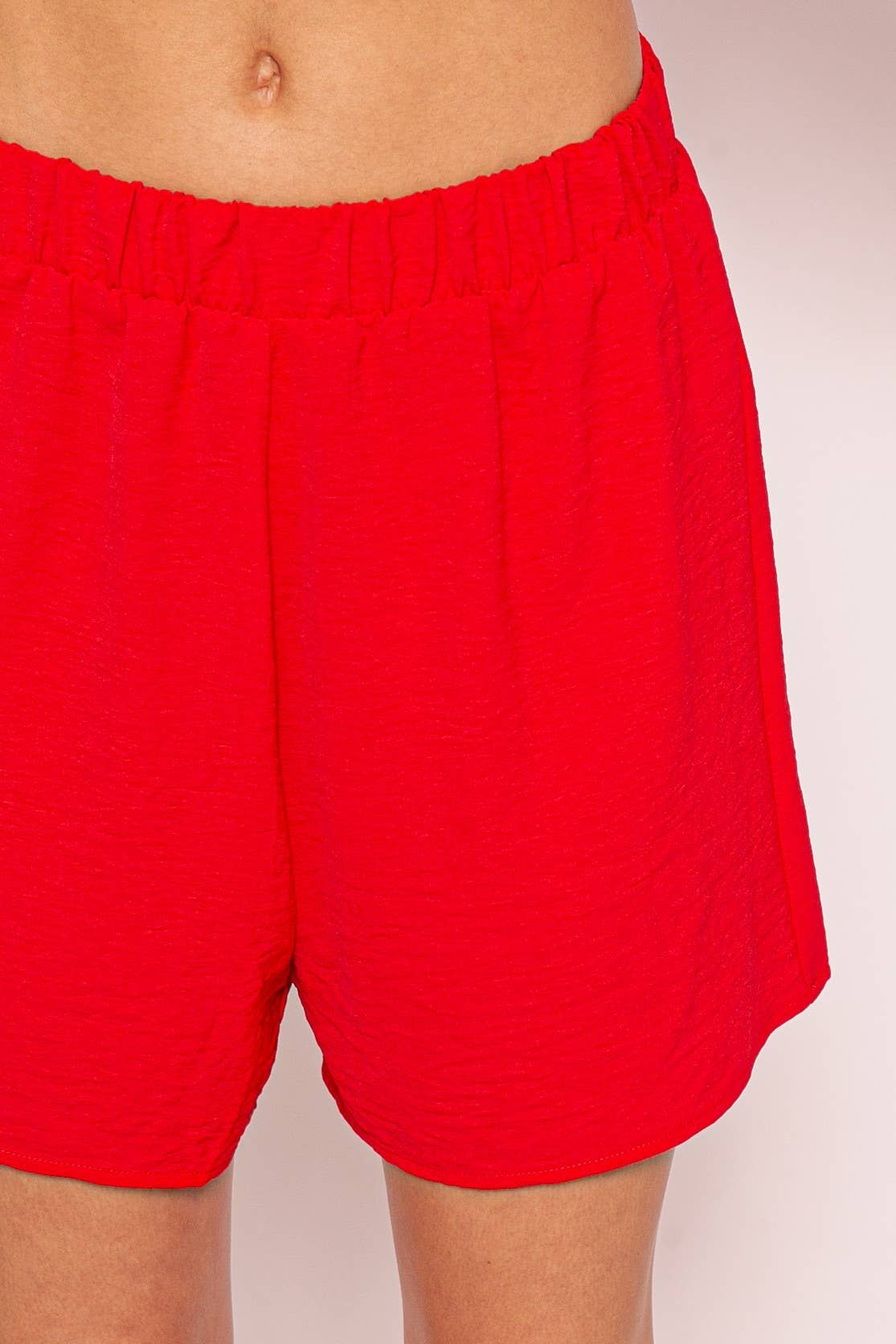 Summer Elastic Waist Shorts