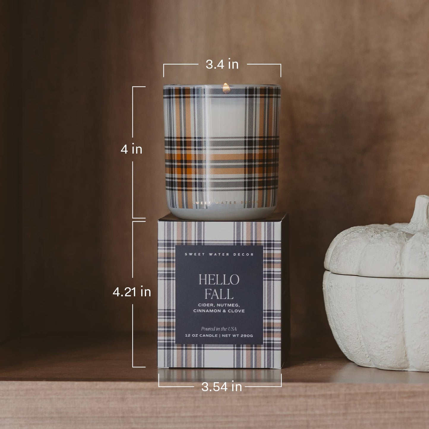 Cozy Season 12 oz Boxed Soy Candle