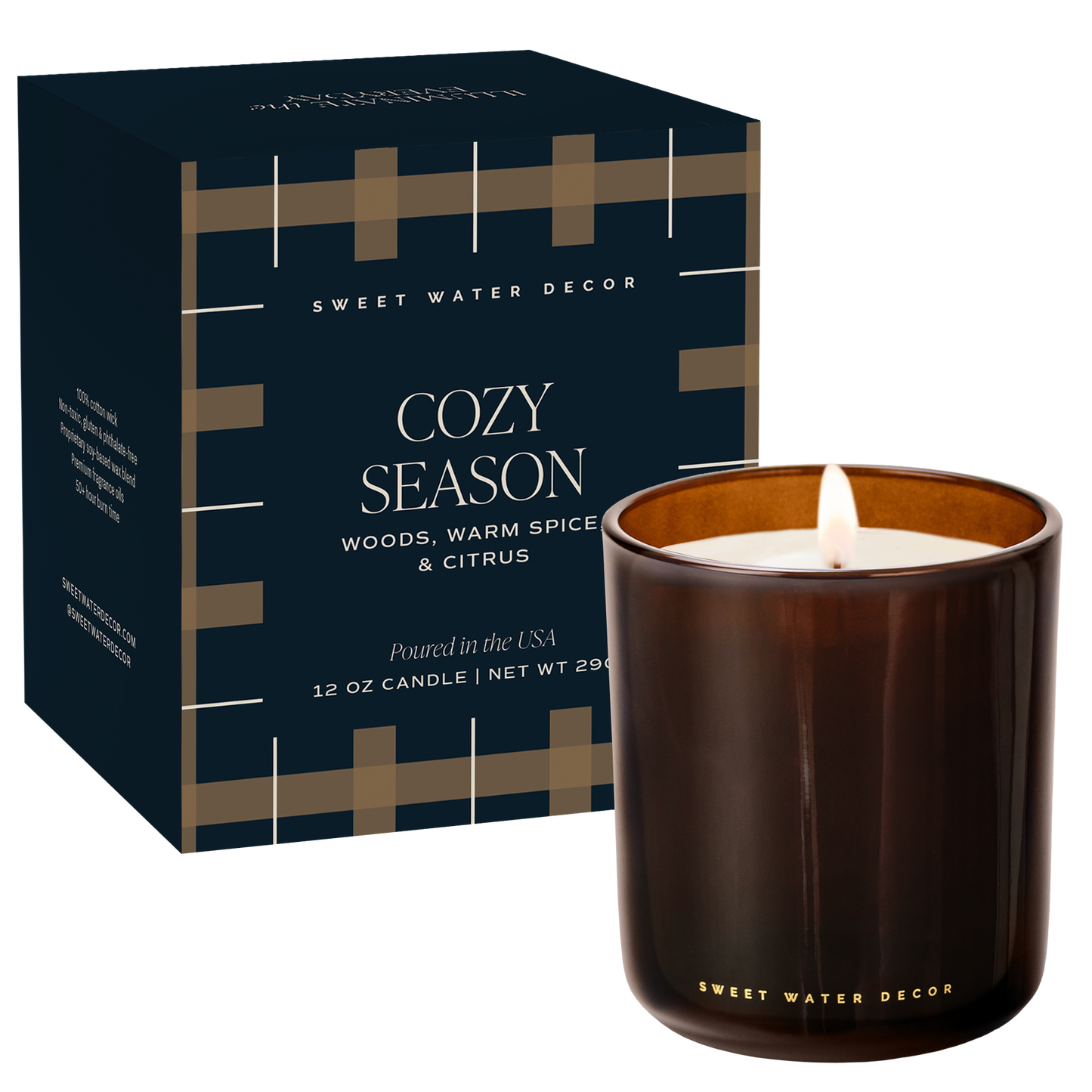 Cozy Season 12 oz Boxed Soy Candle