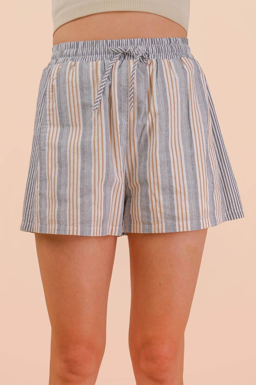 Wendy Woven Shirt Top & Shorts Set