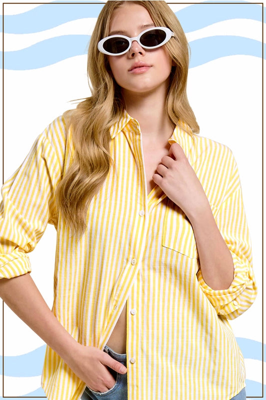Rowan Button Up