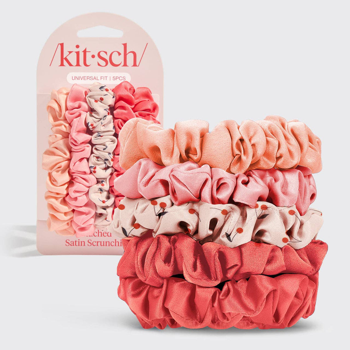 Journee Satin Scrunchies