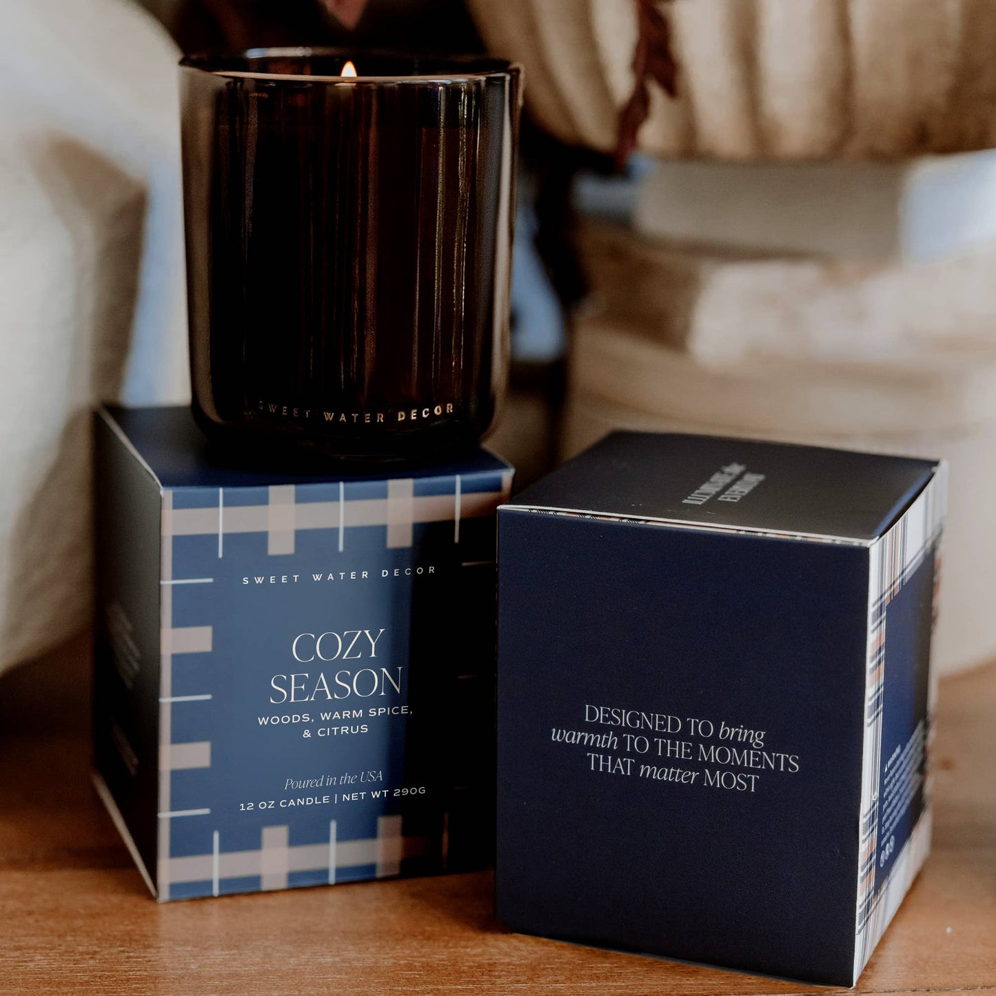 Cozy Season 12 oz Boxed Soy Candle