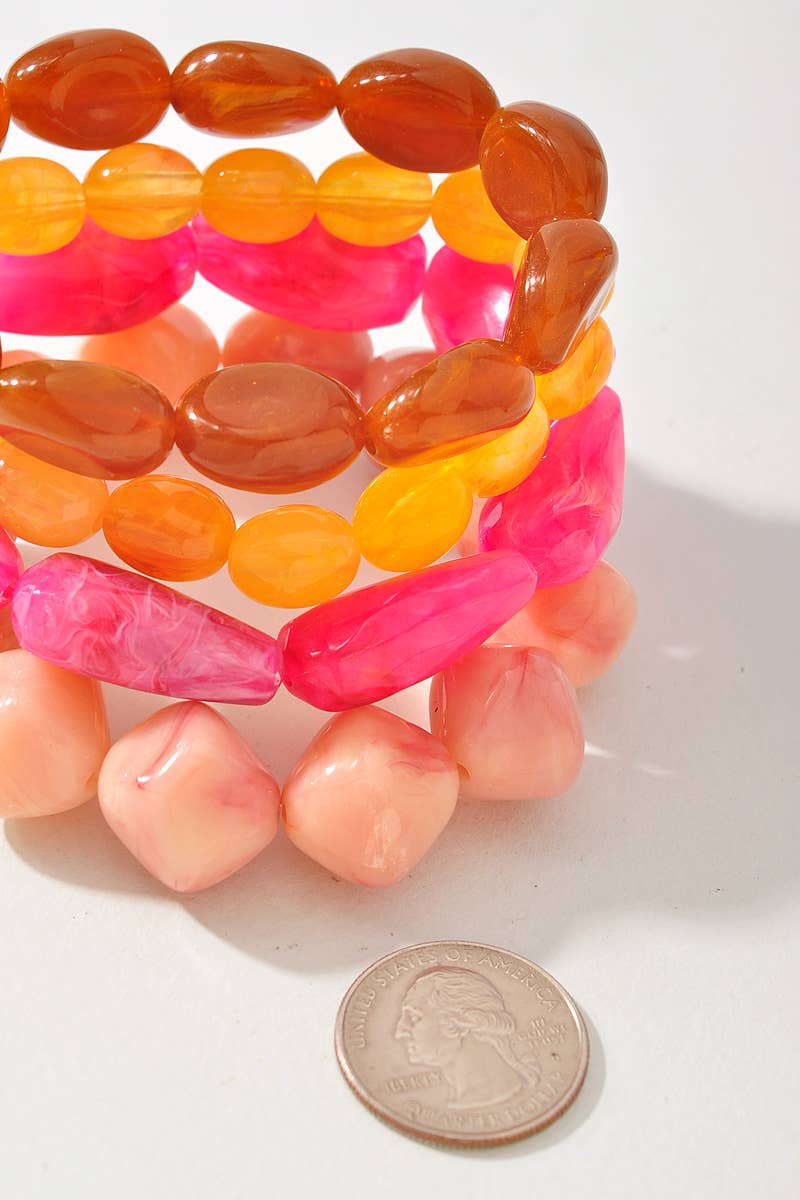 Sunlit Garden Bead Stack