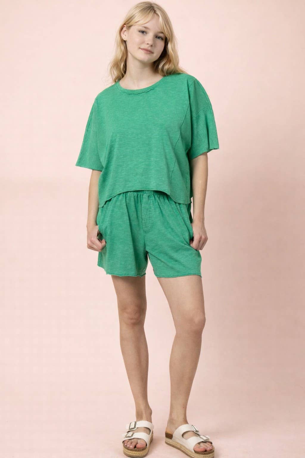Kylie Knit Top & Shorts Set