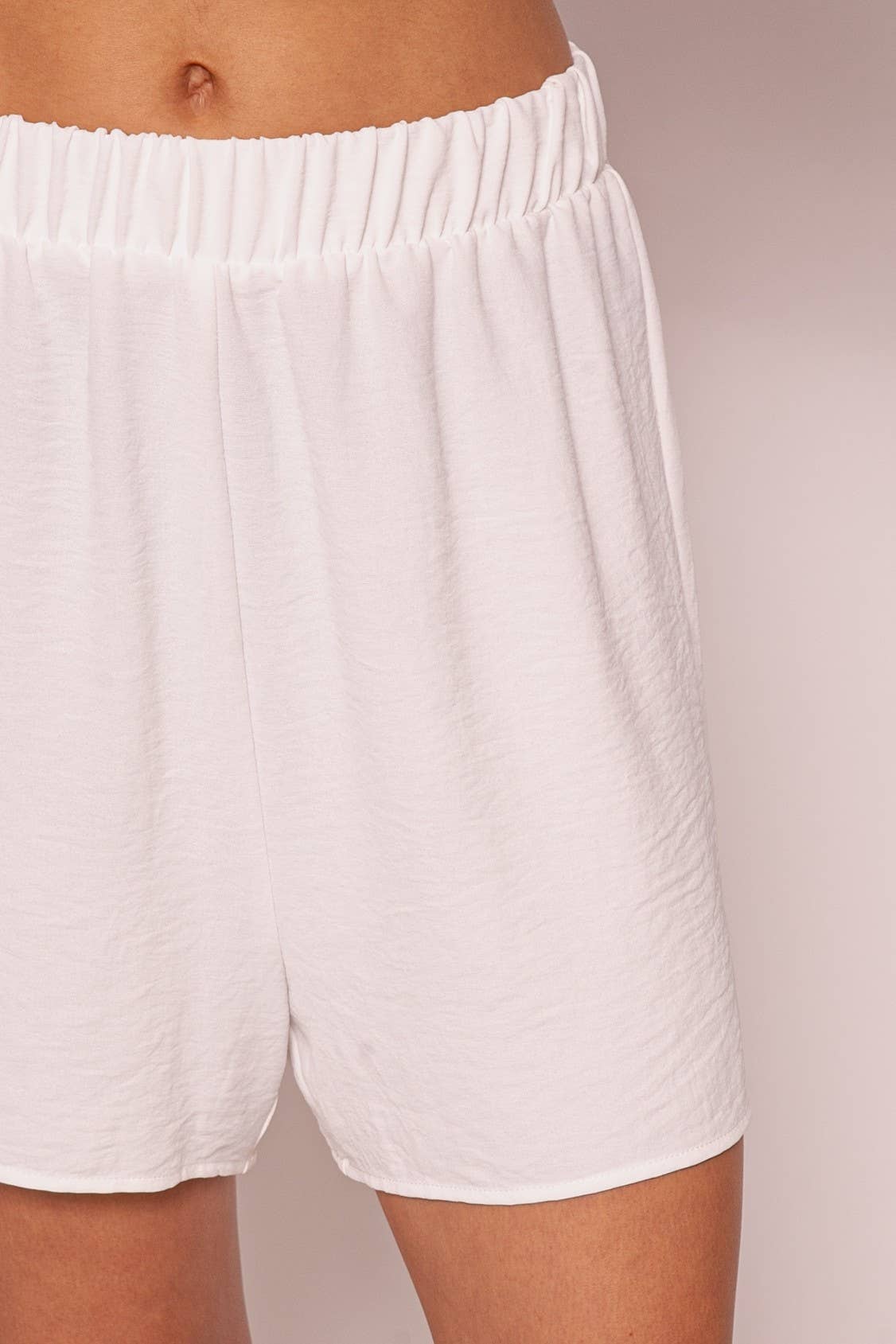 Summer Elastic Waist Shorts