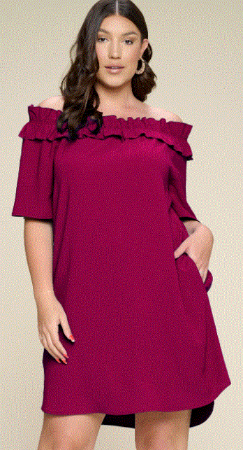 Magenta Plus Dress.GIF