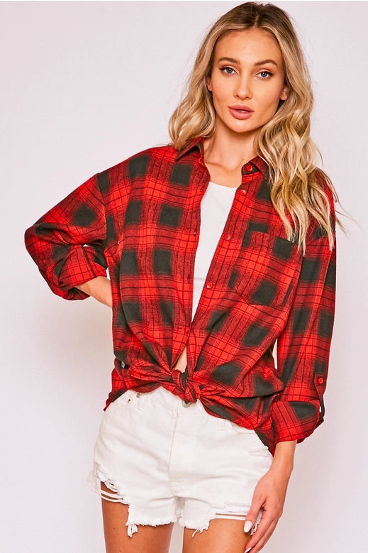 Grace Plaid Shirt