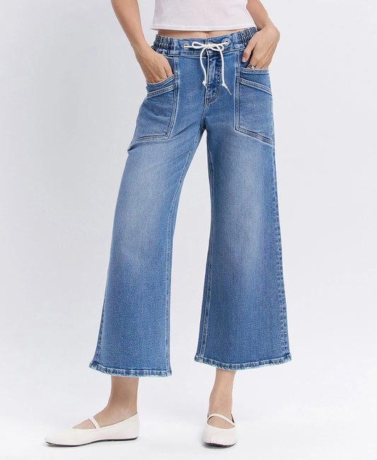 wide leg jeans