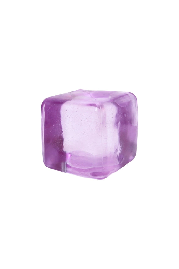 Colorful Clear Cube Putty Filled Squishy