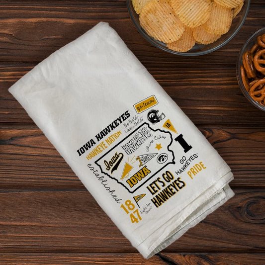 University Of Iowa Towel
