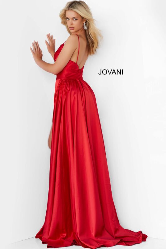 Jovani A-Line Wrap Prom Gown Style 07800 Size 12