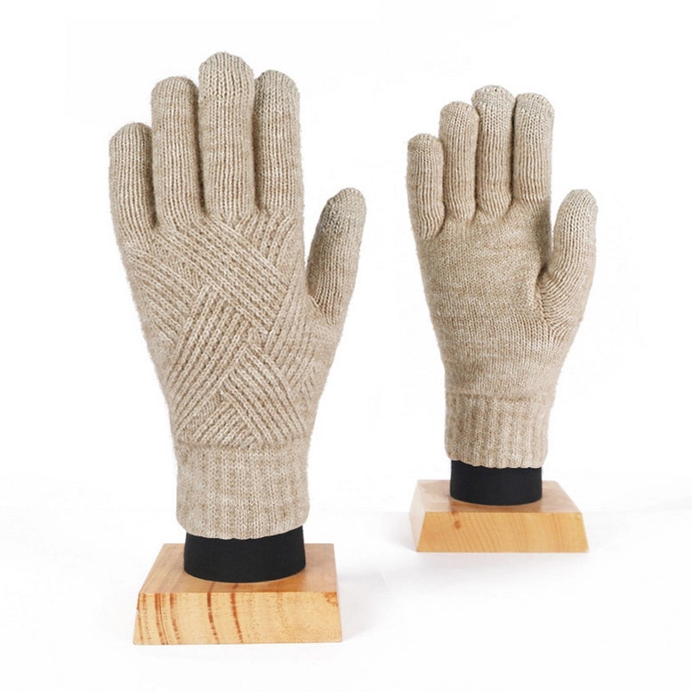 Double Layered Knitted Gloves