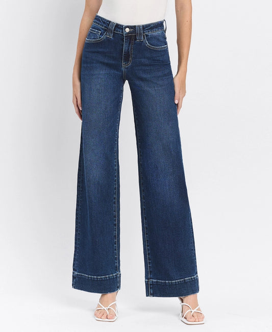 Lily High Rise Wide Leg Jeans