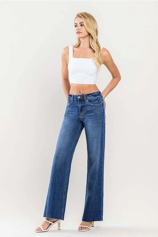 Marlee High Rise Wide Leg Jeans