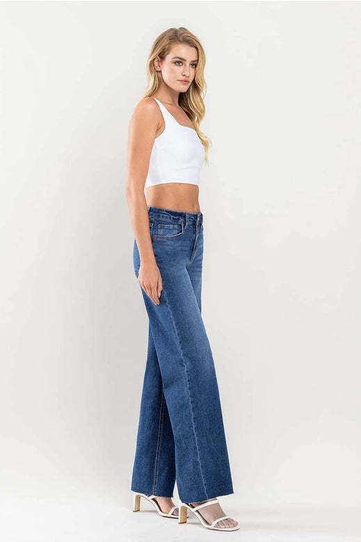 Marlee High Rise Wide Leg Jeans