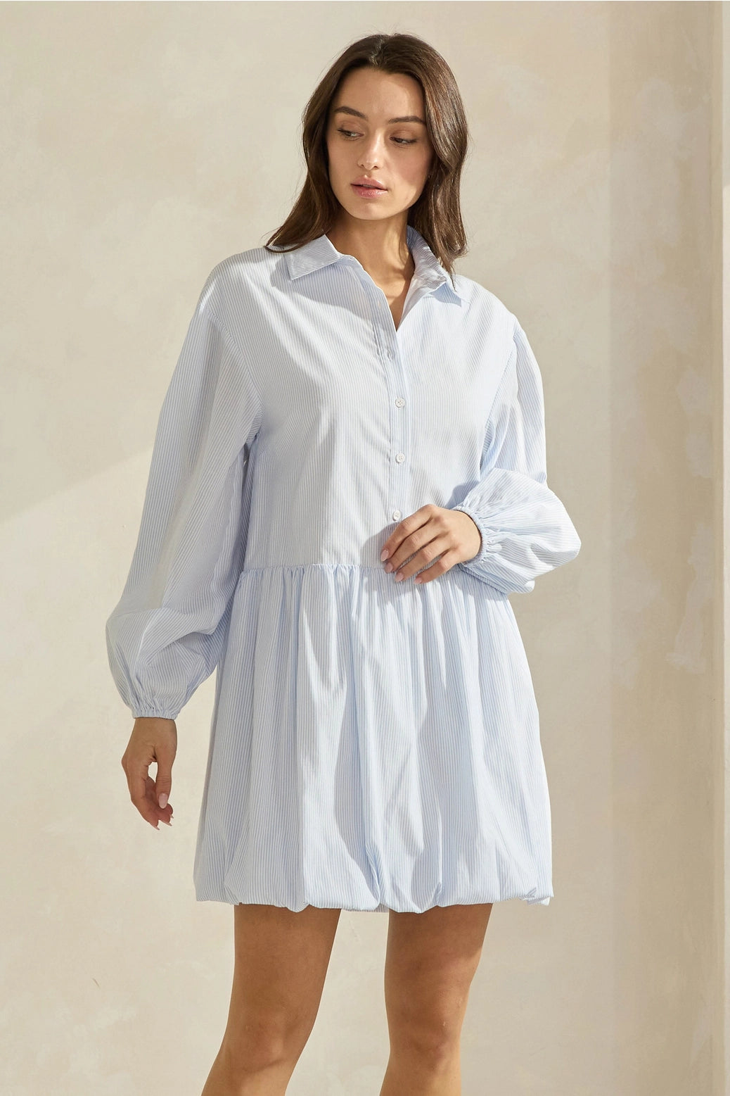 button up dress