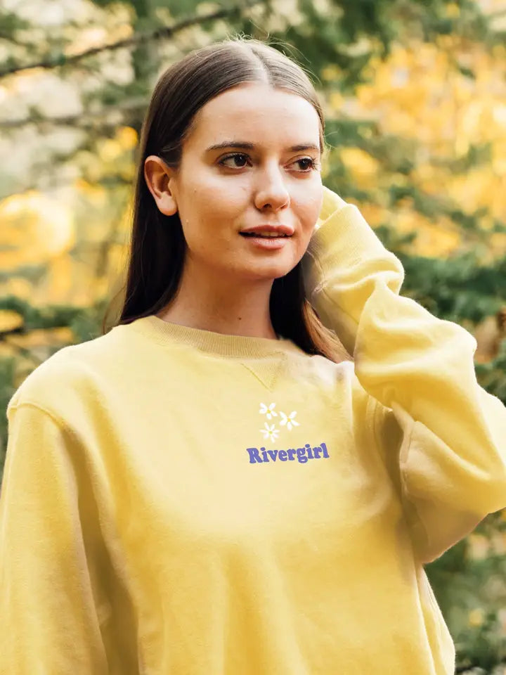 Rivergirl Sanded Fleece Crew Neck