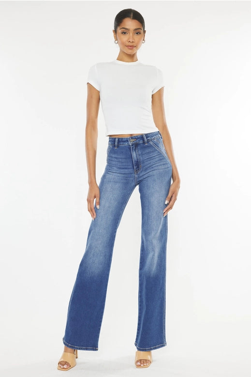 Savanah High Rise Flare Jeans