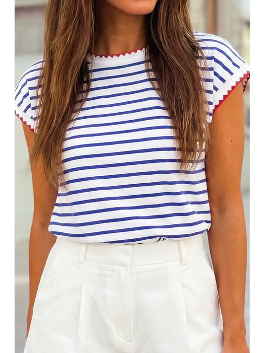 Cameron Cap Sleeve Tee