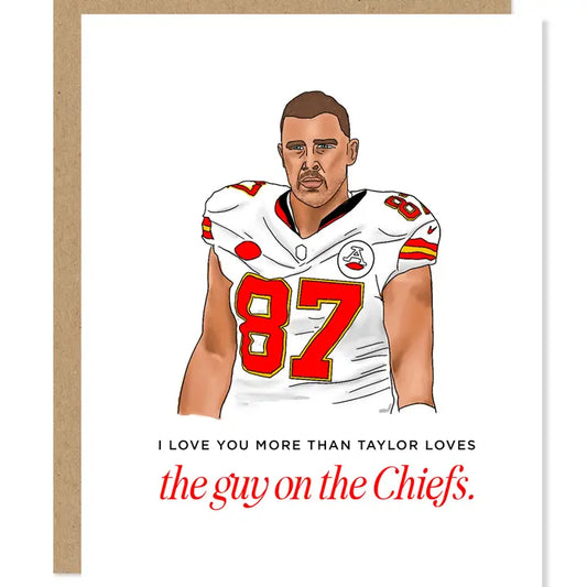 Taylor Swift + Travis Kelce Card